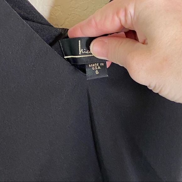 Nicole Miller Collection Black Evening Gown Sz 6 - Picture 4 of 13